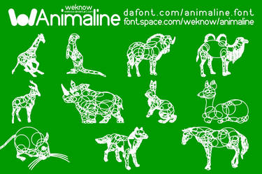 animaline dingbat font