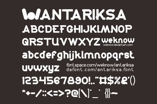 Antariksa font