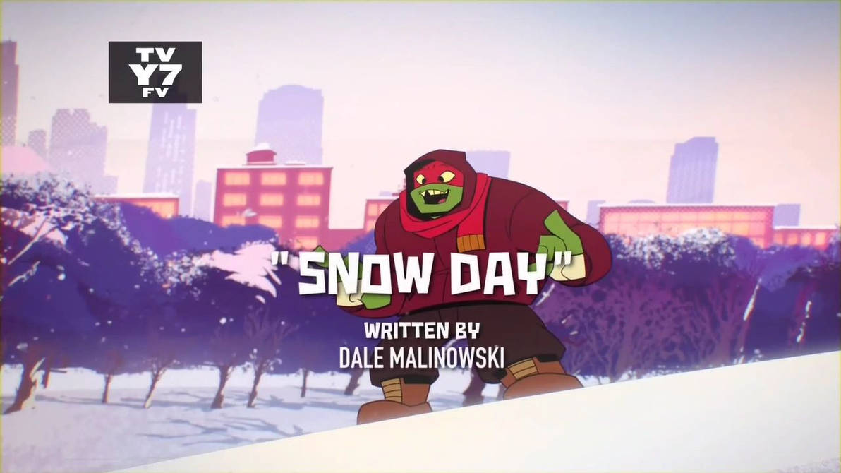 Rise of the TMNT Snow Day by delilahmonclova18 on DeviantArt
