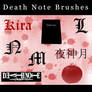 Death Note Brushes