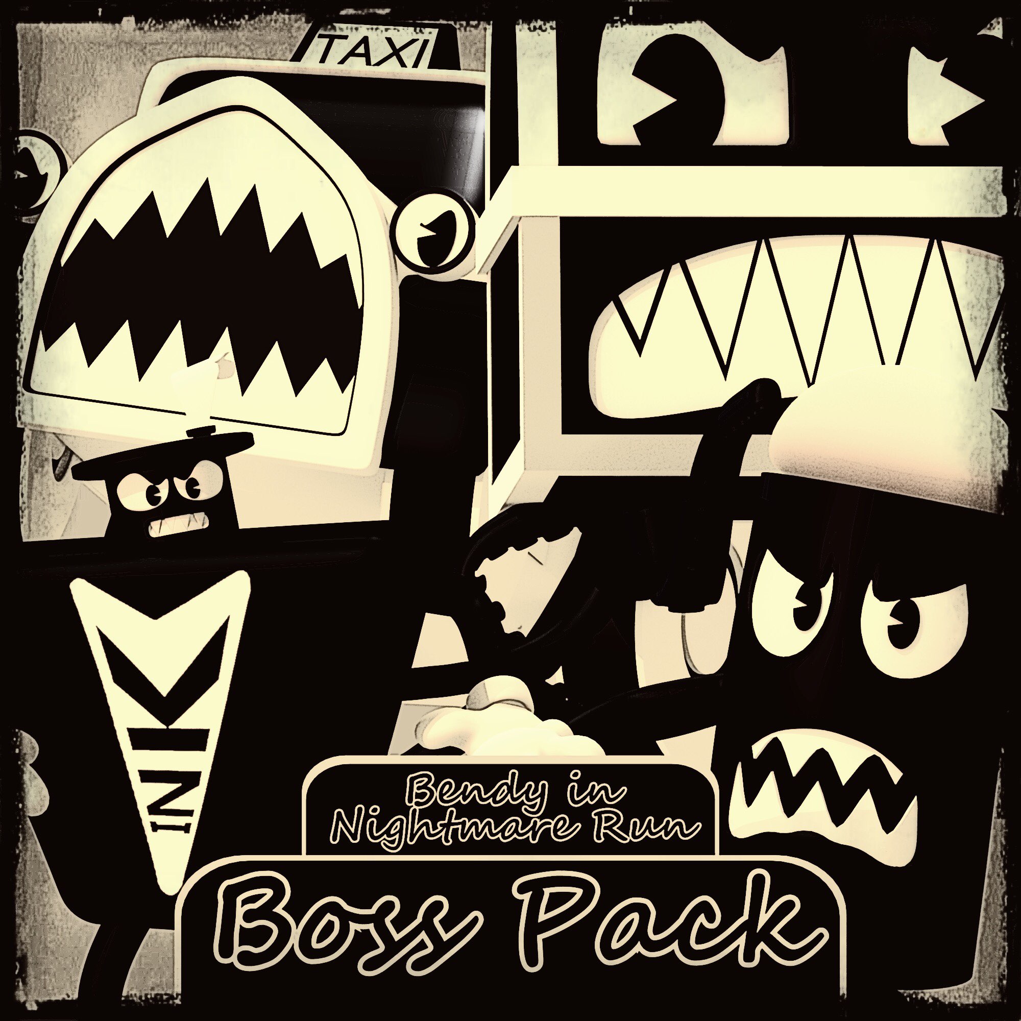 BiNR Nightmare Run Boss Pack [Blender 2.8 Release] by