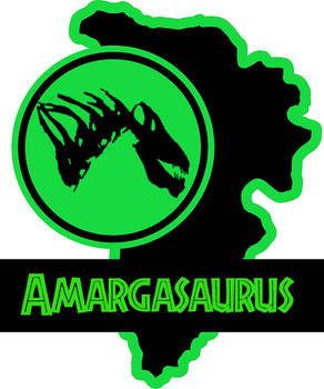 Jurassic Park Amargasaurus Paddock sign