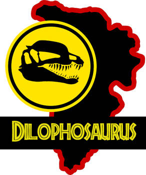 Jurassic Park Dilophosaurus paddock sign