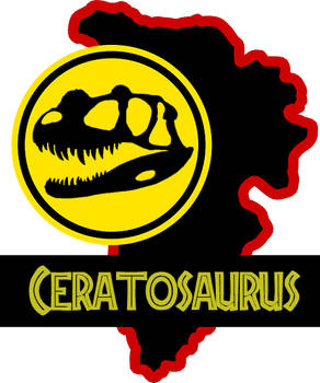 Jurassic Park Ceratosaurus Paddock sign