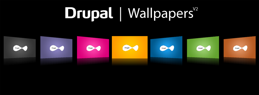 Drupal Wallpapers R2, Dakku