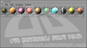 C4D Materials Pack One