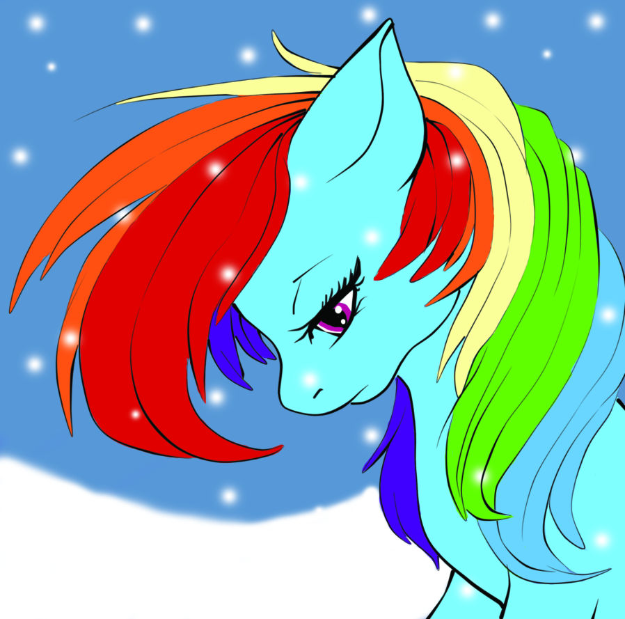 Sad Rainbow Dash by Ronisempaichan on DeviantArt