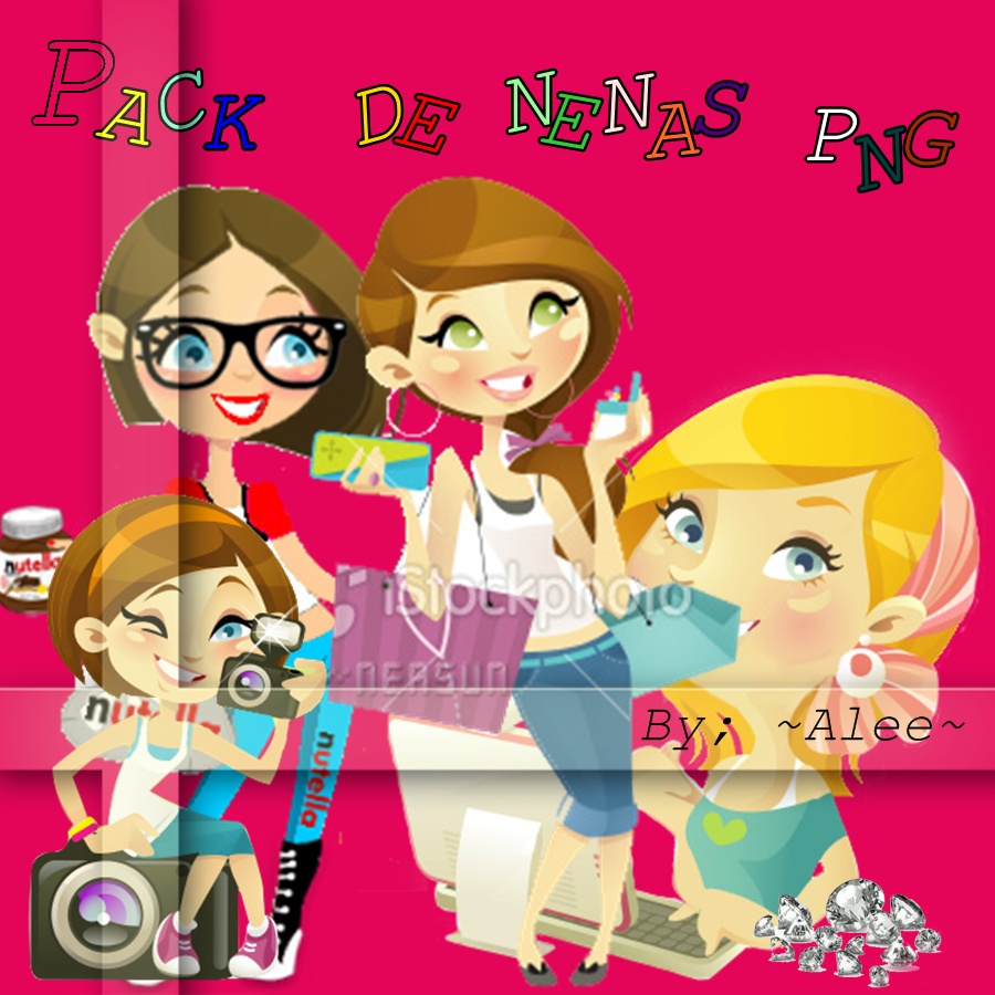 Pack de nenas png. by AleMrtnz on DeviantArt