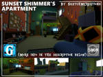Map - Sunset Shimmer's Apartment by SketchMCreations