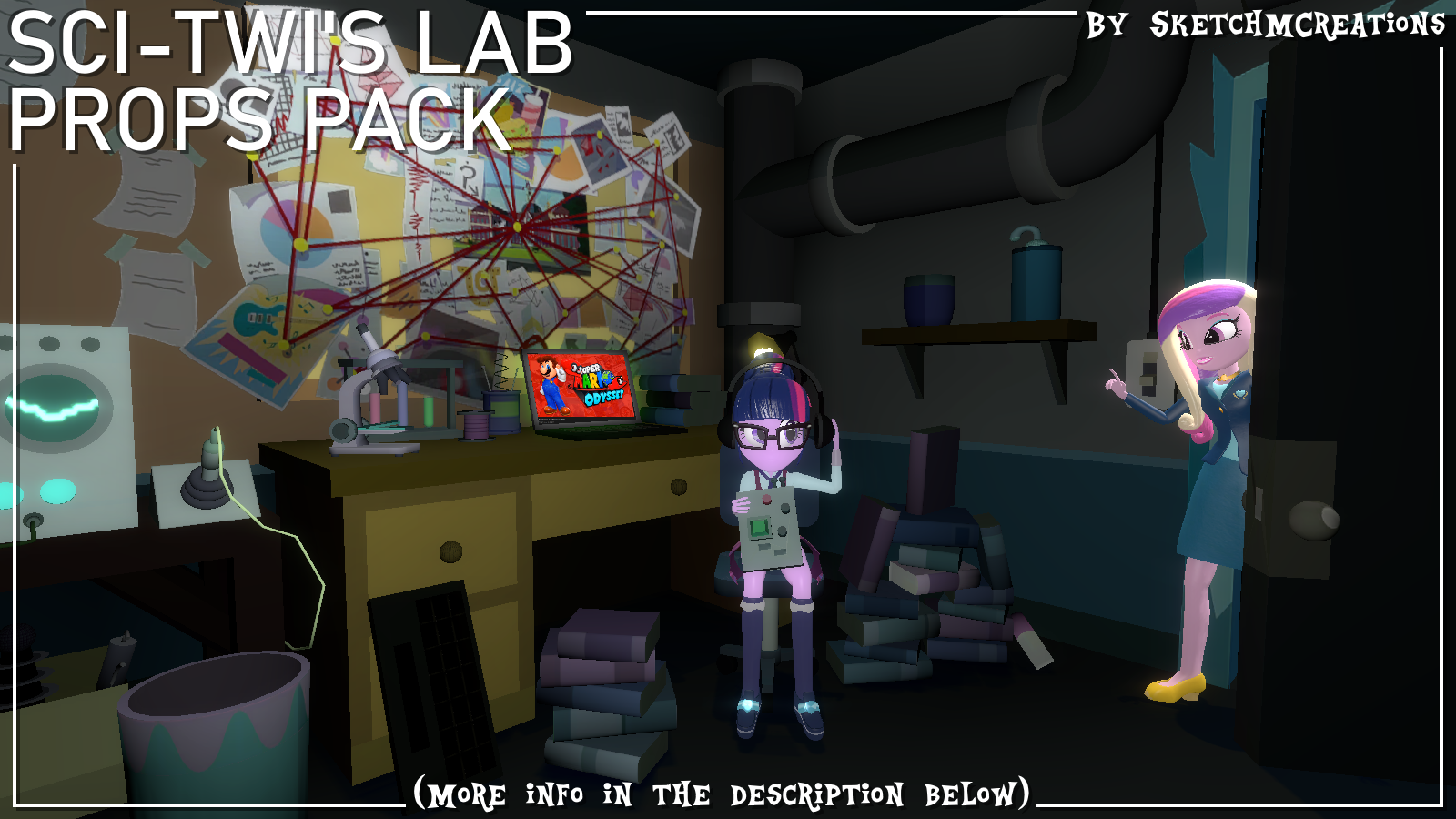 Model - Sci-Twi's Lab Props Pack