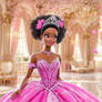 Princess relishing her castle 