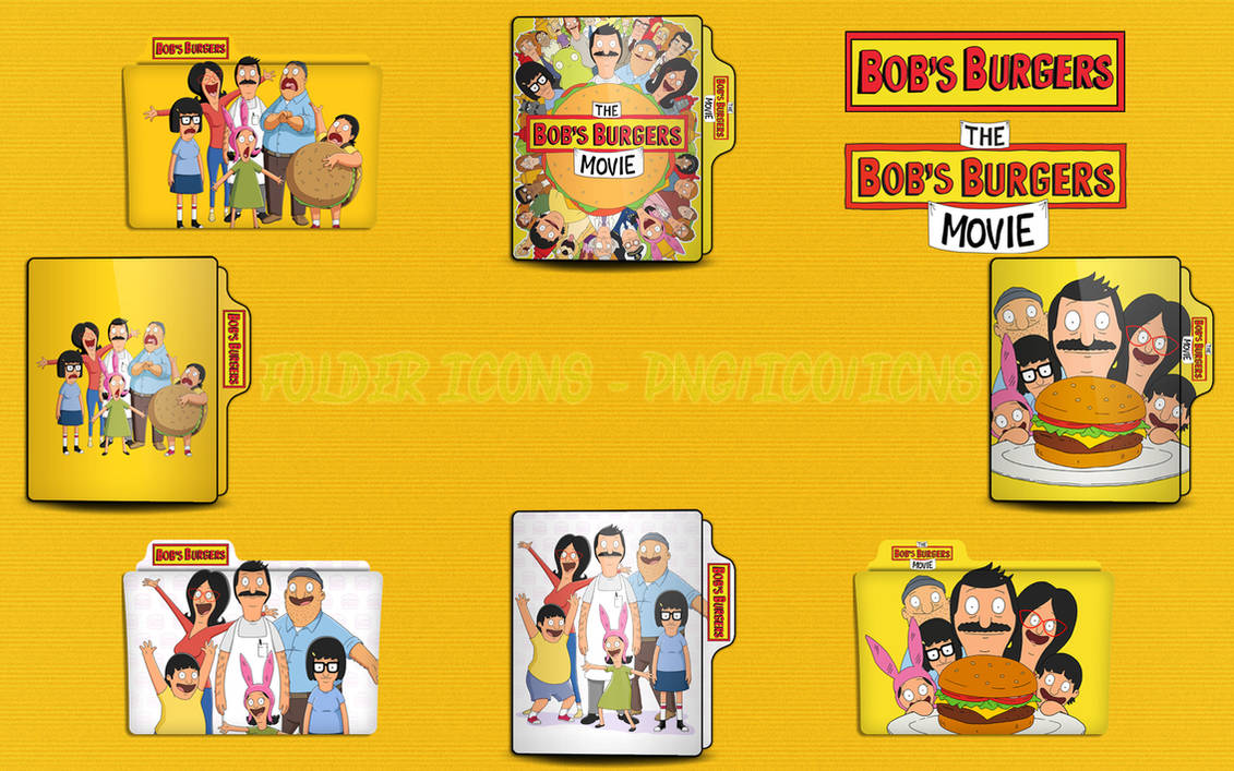 Bob's Burgers Folder Icons pack by ChrisNeville32 on DeviantArt