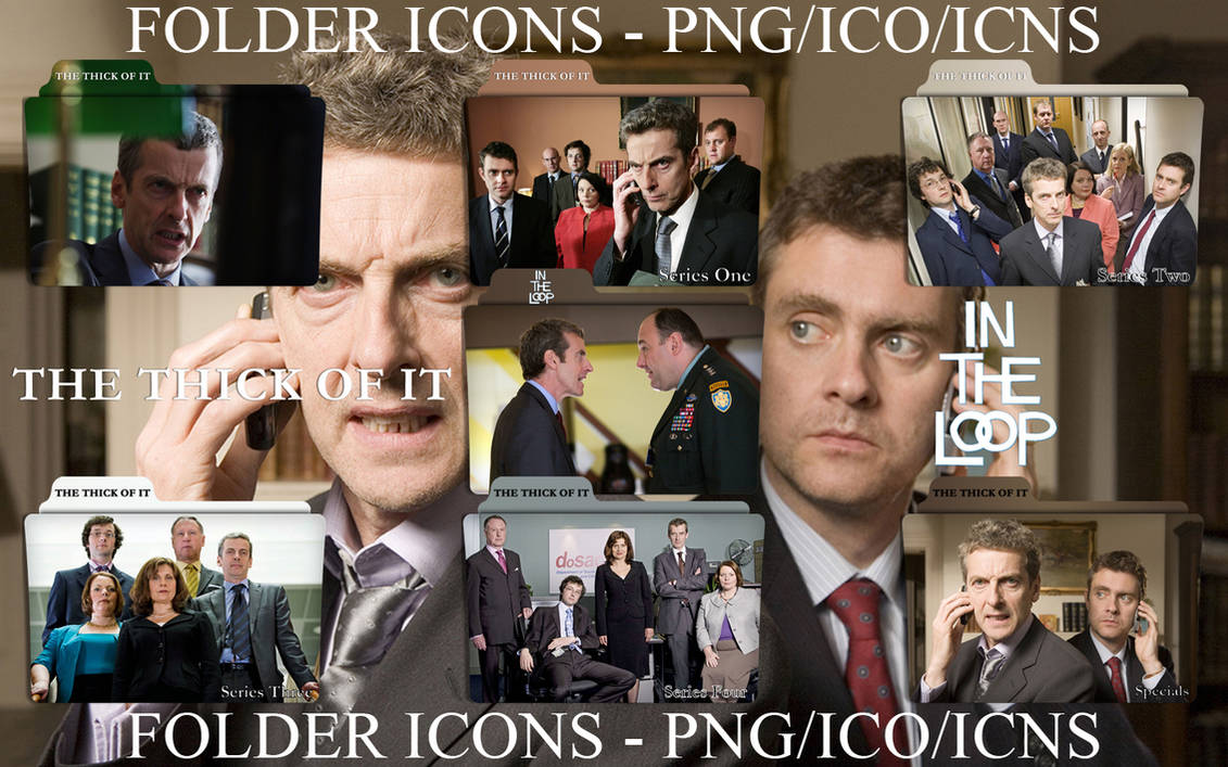 The Thick of It + In the Loop Folder Icons pack by ChrisNeville32 on ...