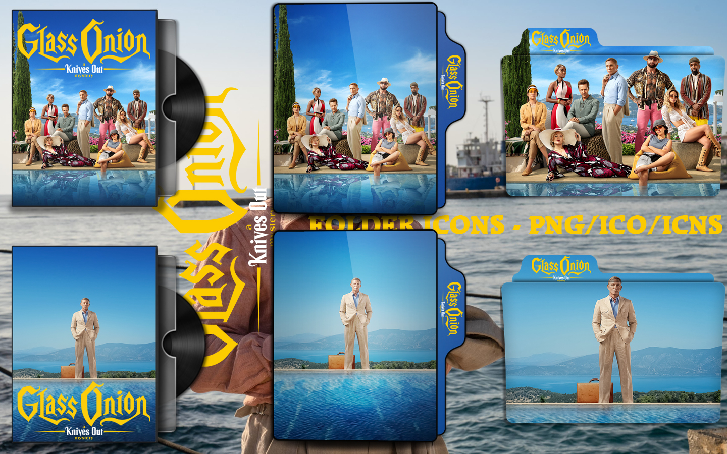 Glass Onion A Knives Out Mystery (2022) Folders by ChrisNeville32 on