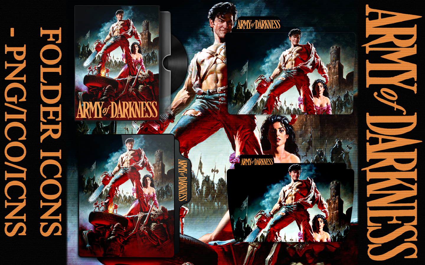 Army of Darkness (1992) Folder Icons pack by ChrisNeville32 on DeviantArt