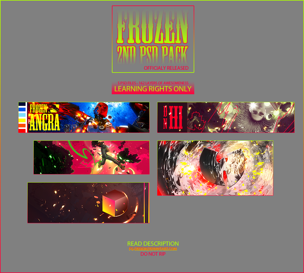 Frozen's 2nd Lro Psd Pack