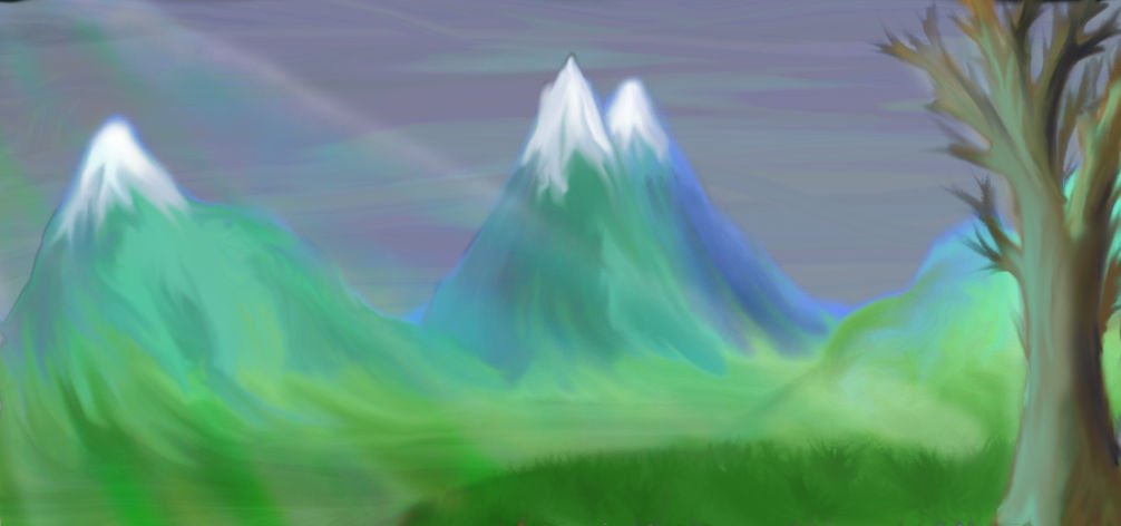 Landscape Practice 1 by TheWele on DeviantArt