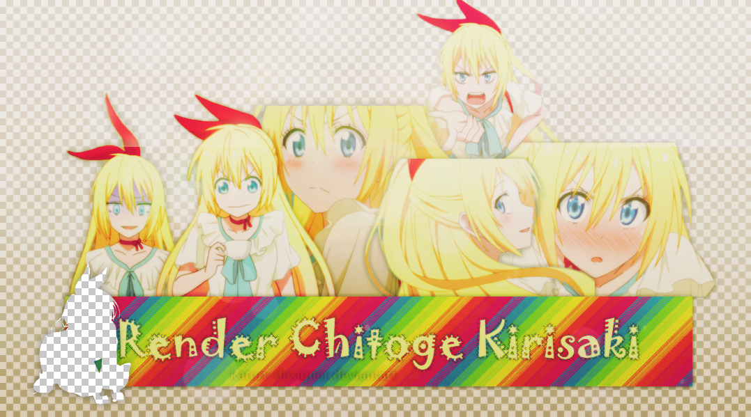 Pack Render Chitoge Happy New Year