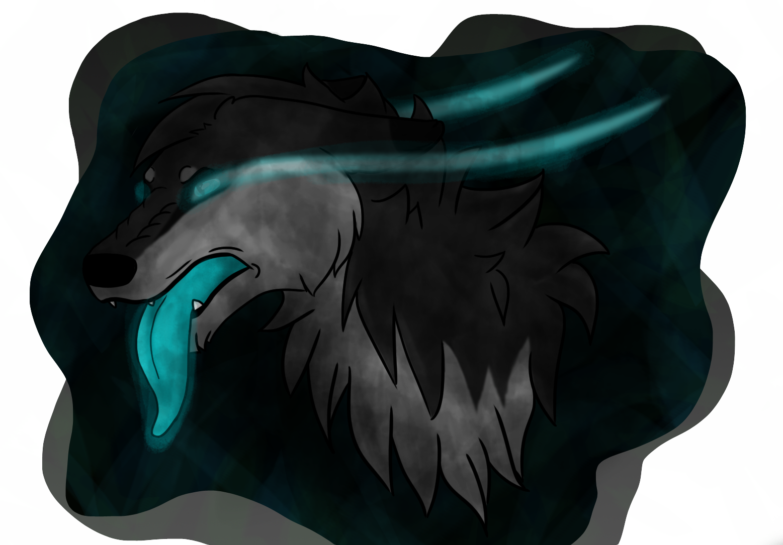 Random wolf drawing by Tinetheeviltwin on DeviantArt