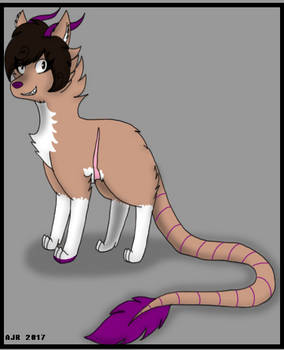 Practice drawing: My fursona