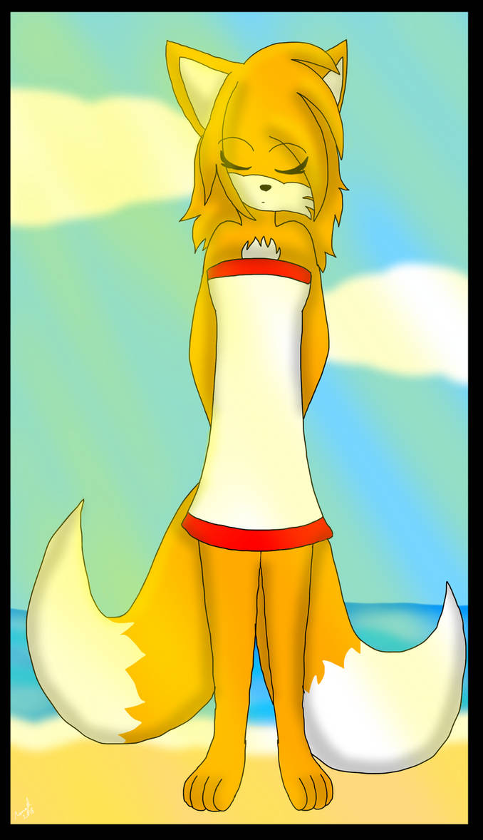 Request 27- On the Beach by CreativeFandomMinds on DeviantArt