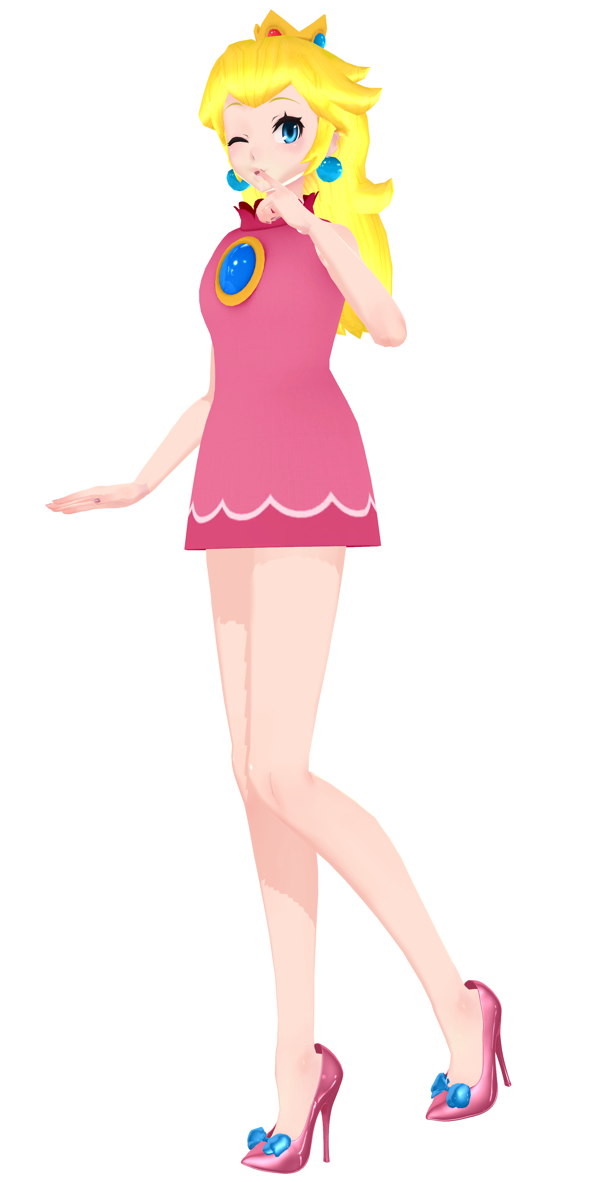 princess peach tennis outfit