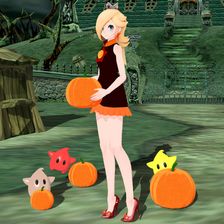 TDA Tennis Outfit Rosalina Edit (Halloween Themed) by MarioandSonic