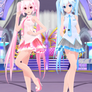 [MMD DL] TDA + WYKP Sakura and Snow Miku Edits v2