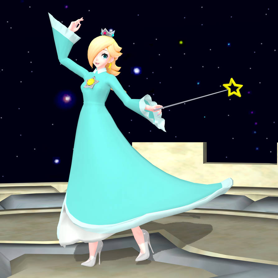 [MMD DL] TDA + WYKP Rosalina (New Long Dress) by Mario-and-Sonic-Guy on ...