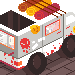 Pixel Room: Zombie Van