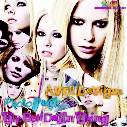 Photopack|01 Avril Lavigne, The best damn thing