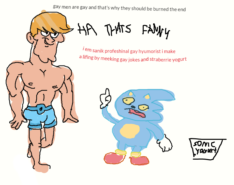 fucking homos that are gay so gay by SageThePeanutButt on DeviantArt