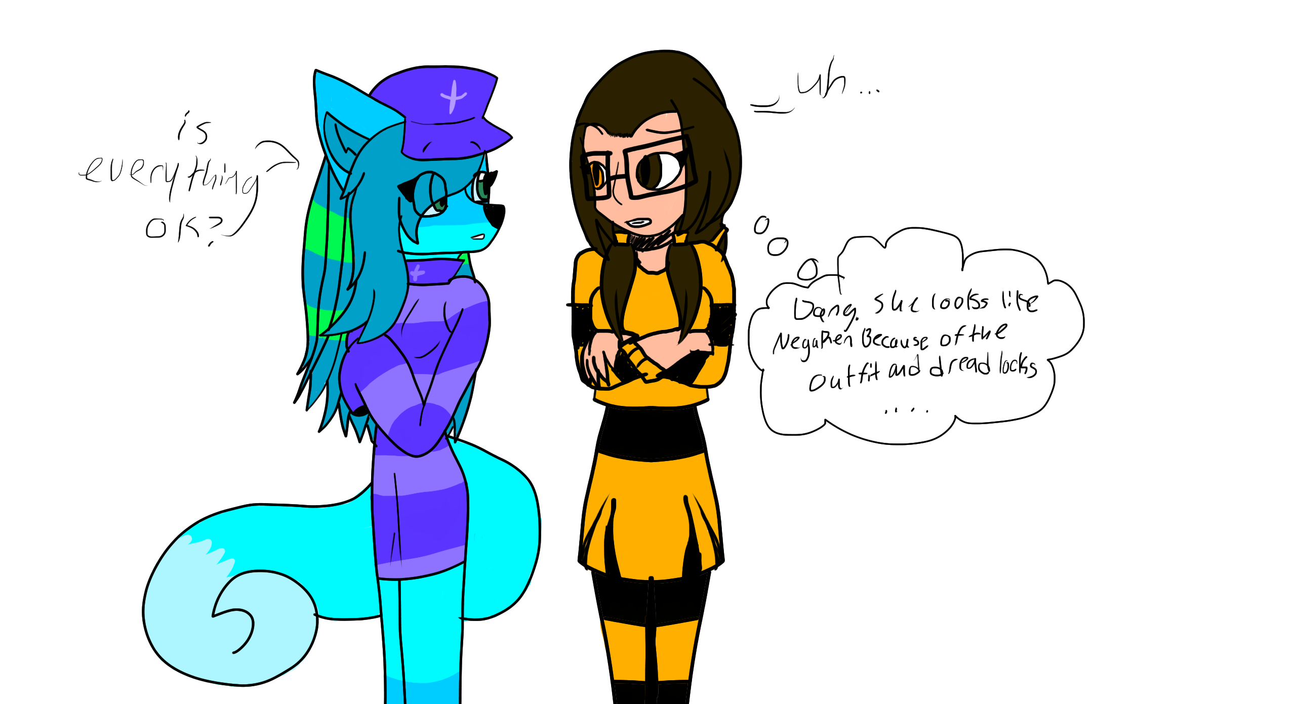 Avery and Gabrielle by ArtisticMadiDel on DeviantArt