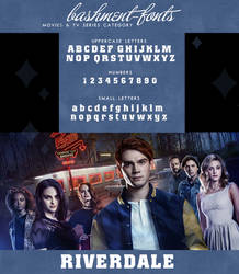 FONT 1 - RIVERDALE