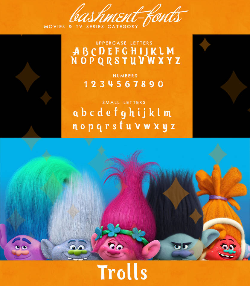 FONT 2 TROLLS by BashmentFonts on DeviantArt
