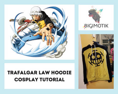 Trafalgar Law Hoodie Tutorial