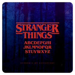 STRANGER THINGS: FONT