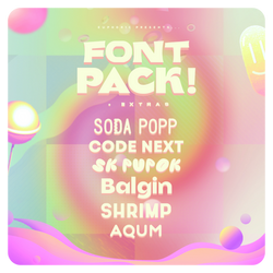 FONT PACK: FOUR