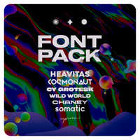 FONT PACK: FIVE