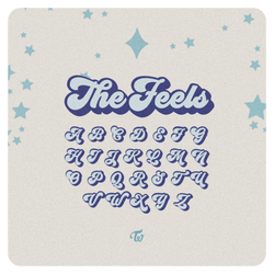 TWICE 'THE FEELS' FONT