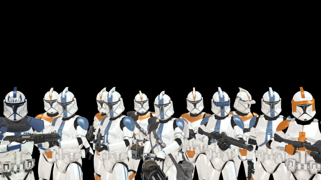 Phase 1 501st and 212th star wars battlefrontII 2 by