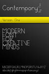 Contempory - Modern Font by MyFox