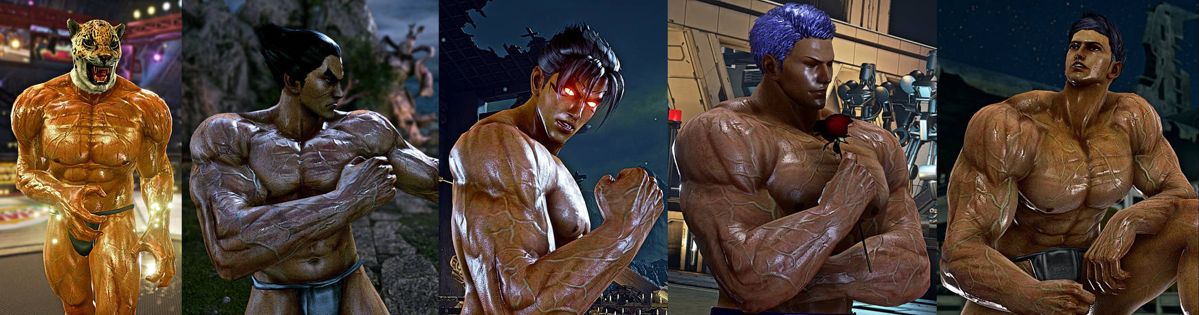 Tekken 7 - Shredded Males Mod by NgTDat on DeviantArt