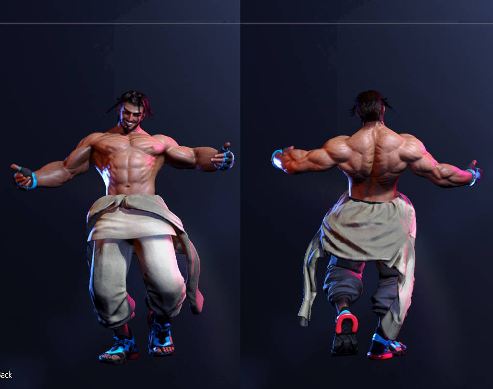 SF6 Rashid Muscle Mod by NgTDat on DeviantArt
