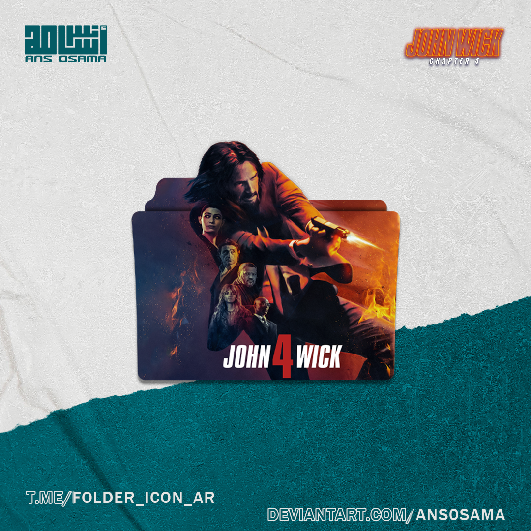 John Wick Chapter 4 2023 V2 Folder Icon by ans0sama on DeviantArt