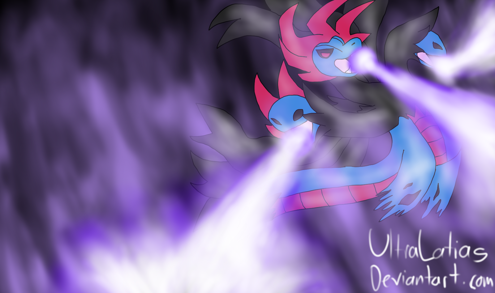 Hydreigon Wallpaper by UltraLatias on DeviantArt