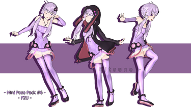 [MMD] Pose Pack #6 - P2U - DL -