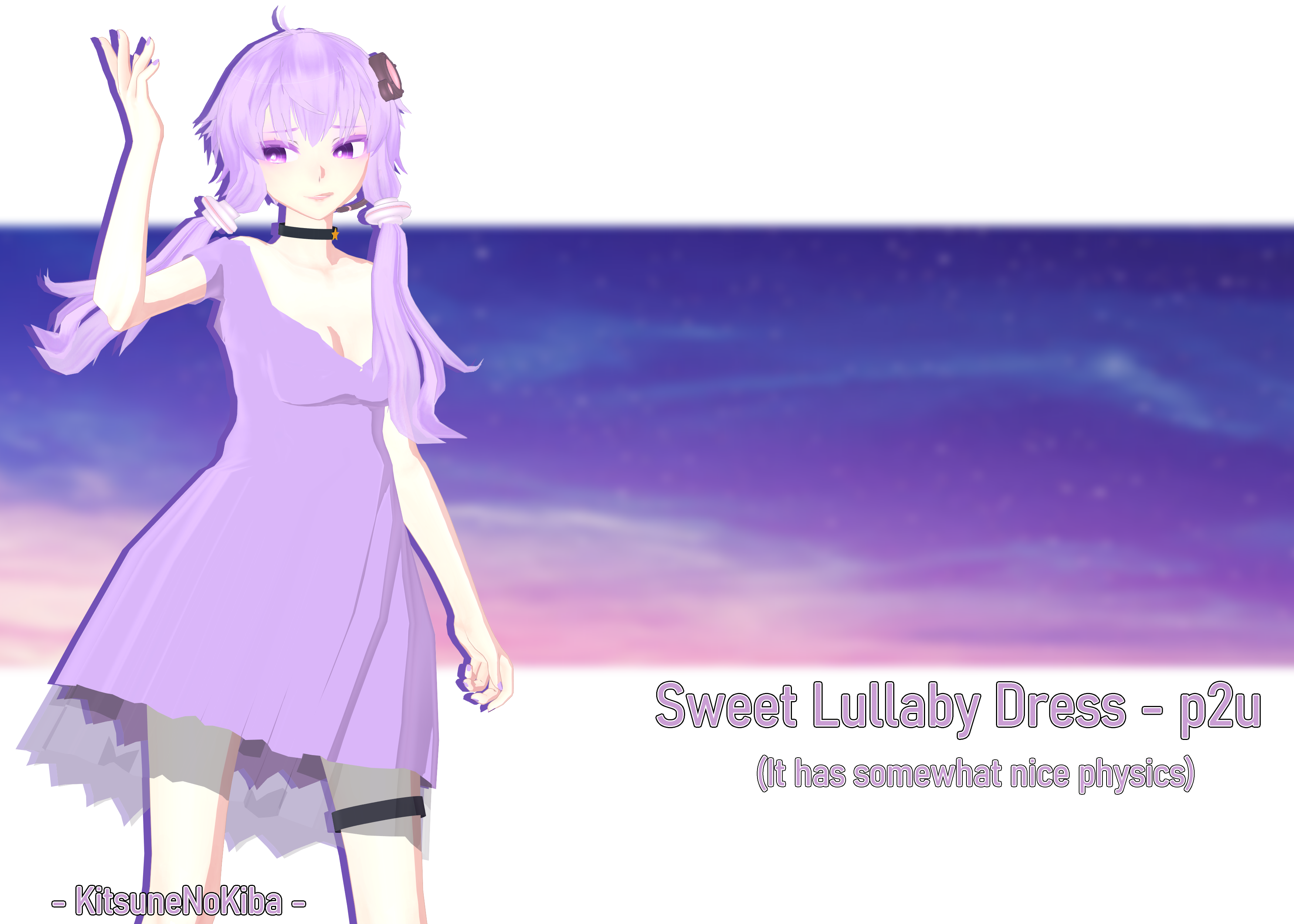 [MMDPMXe] Sweet Lullaby Dress - P2U - by KitsuneNoKiba on DeviantArt