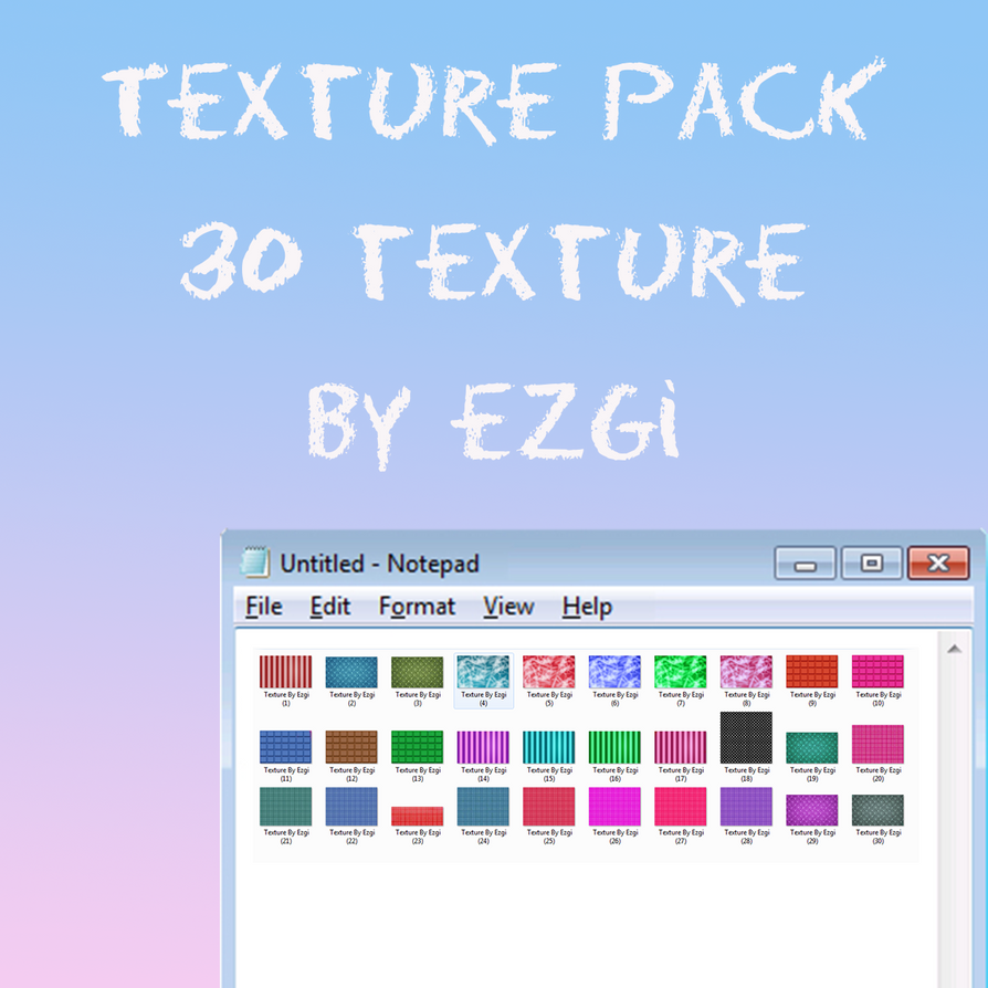 Texture Pack by selenatorezgii on DeviantArt