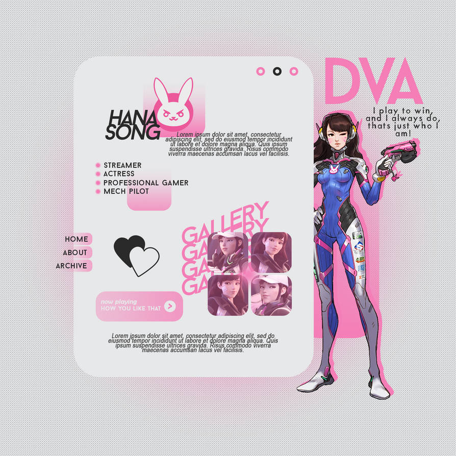 Deviantart Female Template Psd template 008 by baph8met on DeviantArt